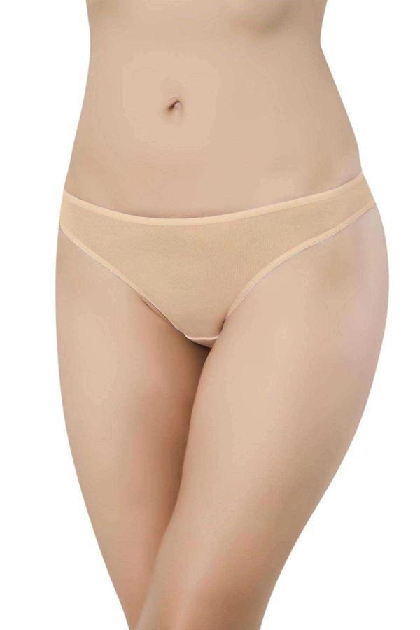 10 adet Süper Eko Set Likralı Kadın Slip Külot Fuşya Ten - Image 1
