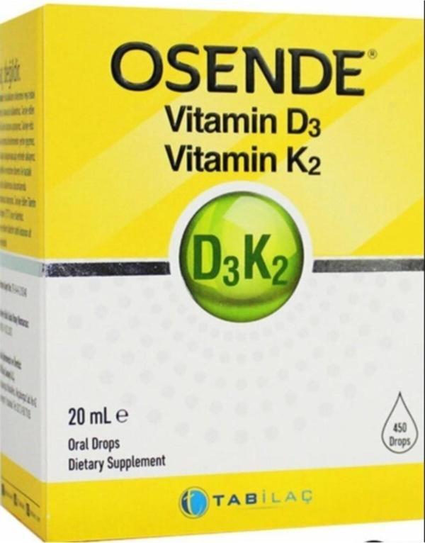 Osende Vitamin D3K2 20 ml - Image 1