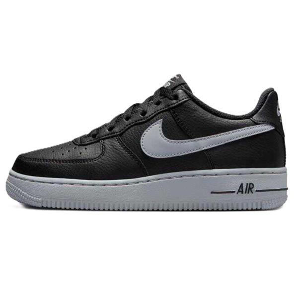 Nike Air Force 1 AF1 Unisex Sneaker Reflektörlü Unisex Günlük Spor Ayakkabı Siyah - Image 1