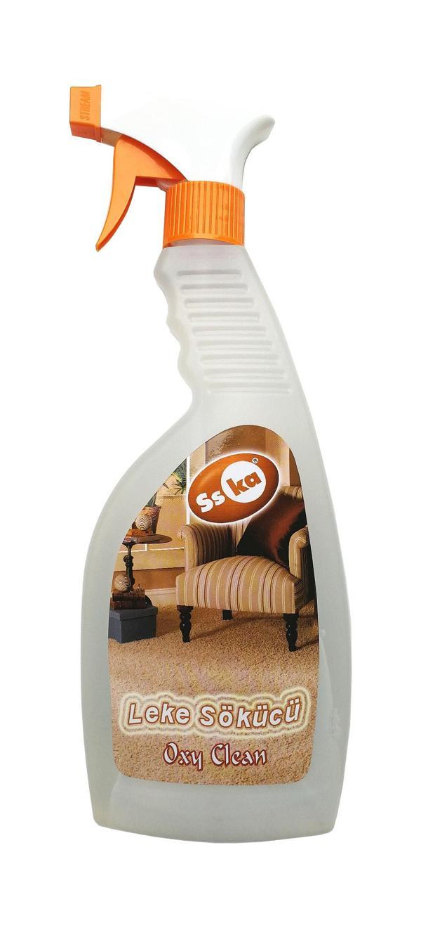 SSKA Oxy Clean - Tekstil Koltuk Halı Perde Leke Çıkarıcı Sökücü - 500 Ml. - Sprey - Image 1