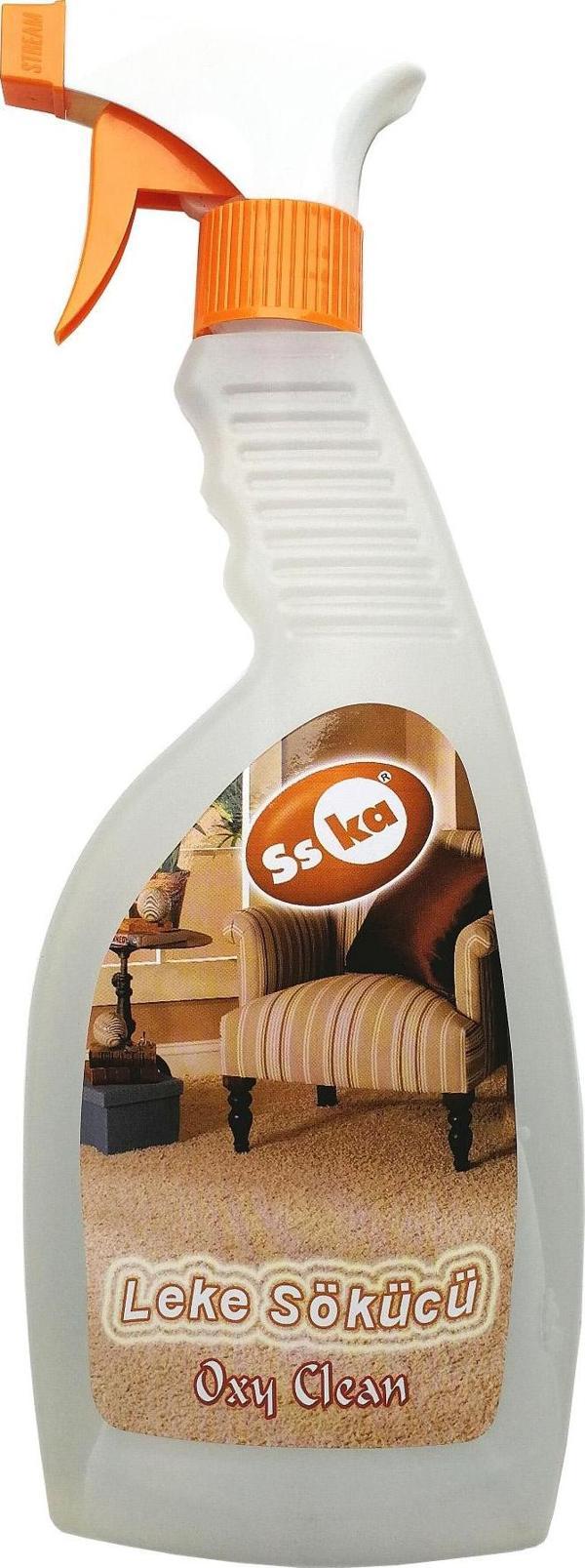 SSKA Oxy Clean - Tekstil Koltuk Halı Perde Leke Çıkarıcı Sökücü - 500 Ml. - Sprey - Image 1