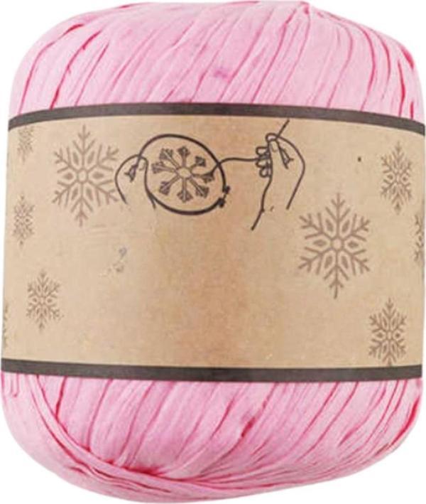 Rafya İp 50 gr Pembe - Image 1