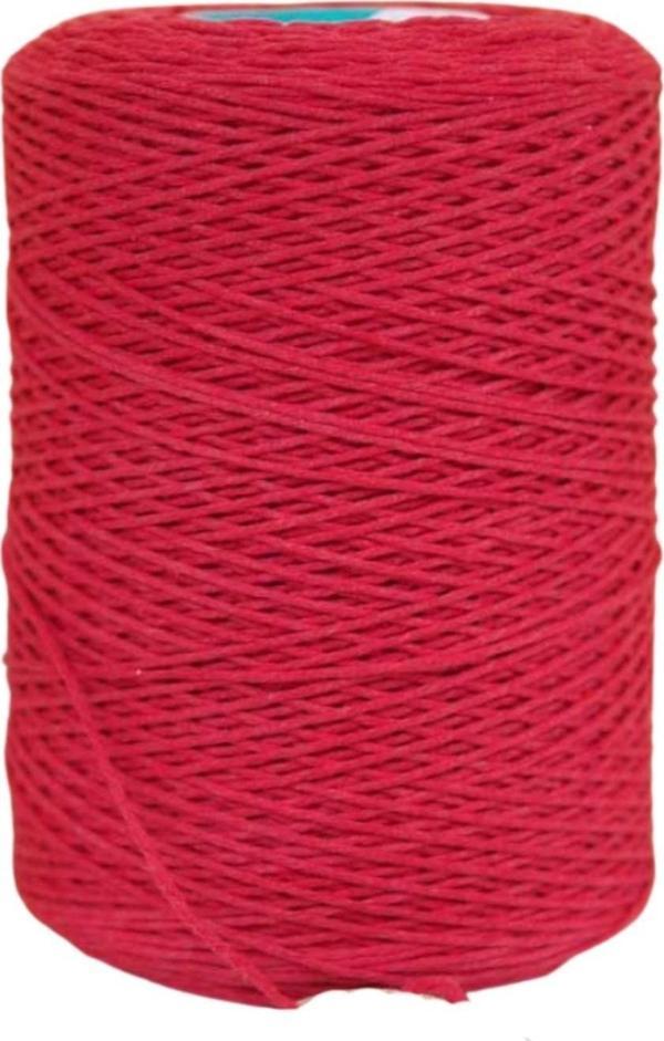 Pamuk Makrome 2 mm Kırmızı - Image 1