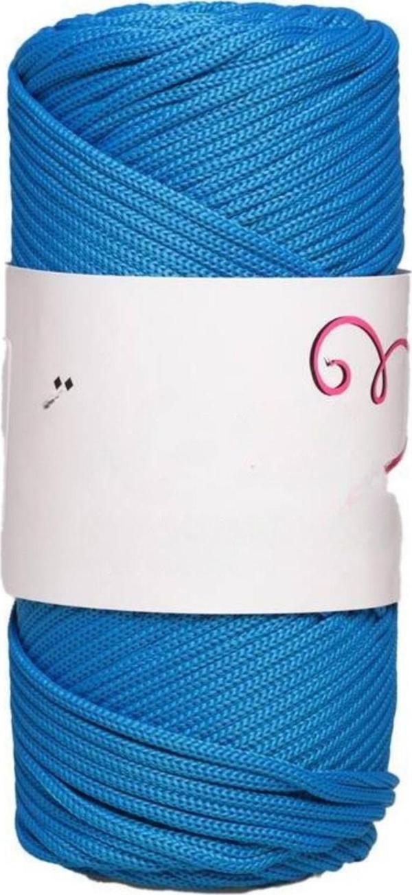 Makrome İpi 3mm Polyester Mavi - Image 1