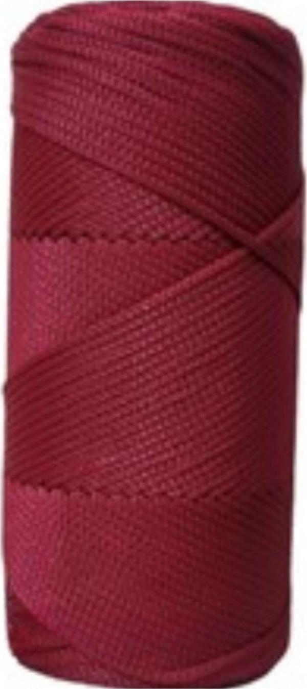 Makrome İpi 3mm Polyester  Bordo - Image 1