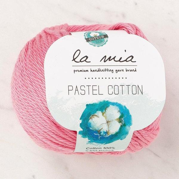 La Mia Pastel Cotton Pembe El Örgü İpi - L184 - 33947 - Image 1