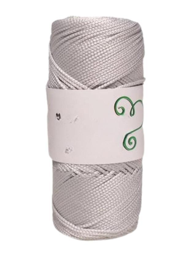 Makrome İpi 3mm Polyester Gri - Image 1