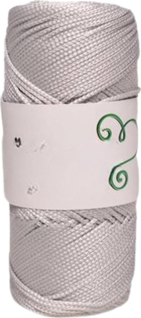 Makrome İpi 3mm Polyester Gri - Image 1