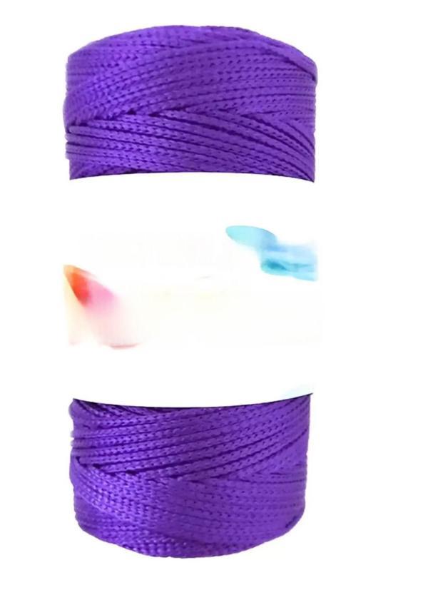 Makrome İpi 3mm Polyester Mor - Image 1