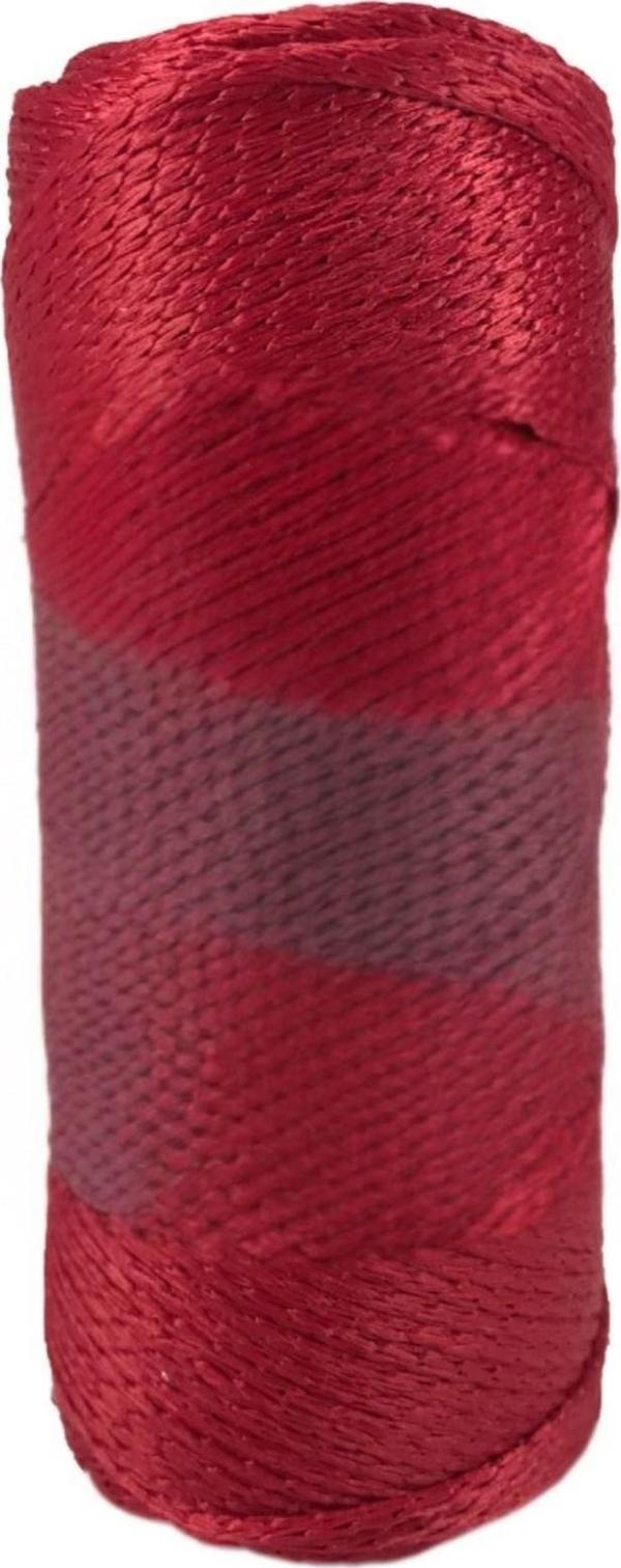 Makrome İpi 3mm Polyester Vişne - Image 1
