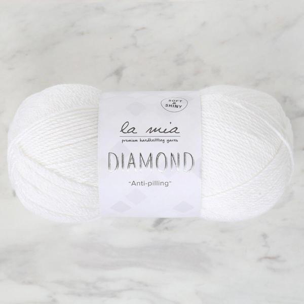 La Mia Diamond Beyaz El Örgü İpi - L001 - 33721 - Image 1