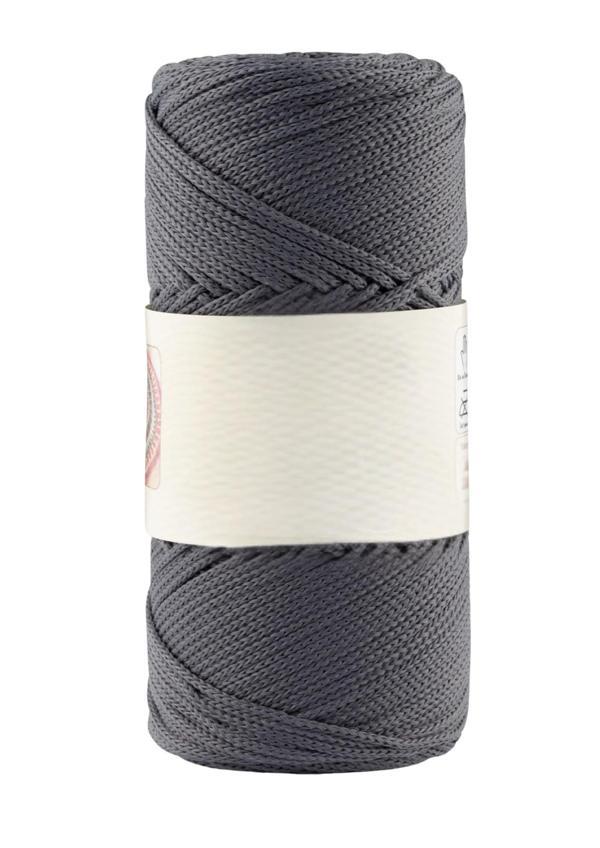 Makrome İpi 3mm Polyester Antrasit - Image 1