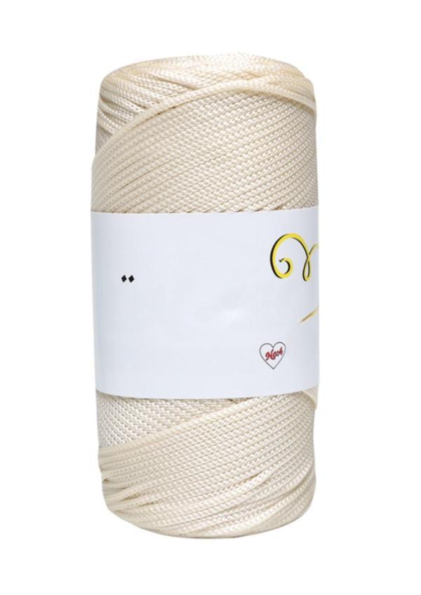 Makrome İpi 3mm Polyester  Krem - Image 1