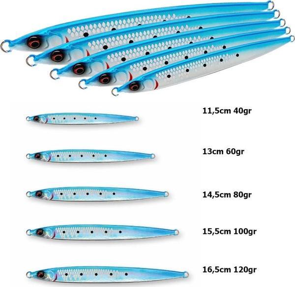 Savage Gear Sardine Slider 13cm 60gr Jig UV Chartreuse - Image 1