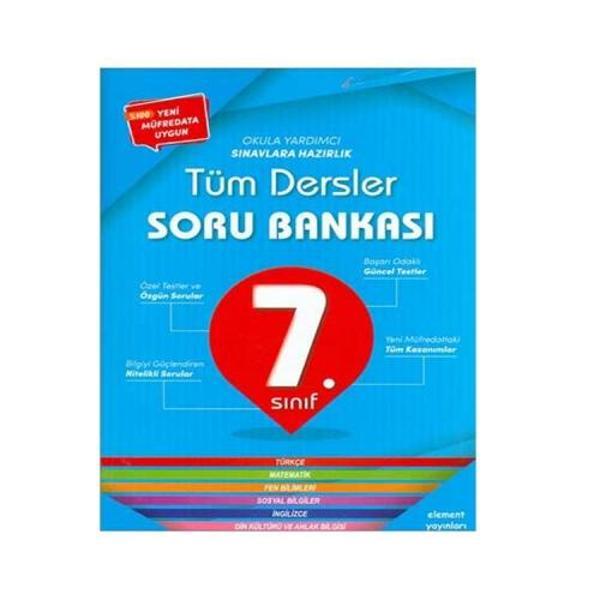 Element Yayınları 7. Sınıf Tüm Dersler Soru Bankası - Element Yayınları - Image 1