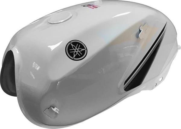 Yamaha Ybr Uyumlu Benzin Deposu K 2013 Beyaz - Image 1