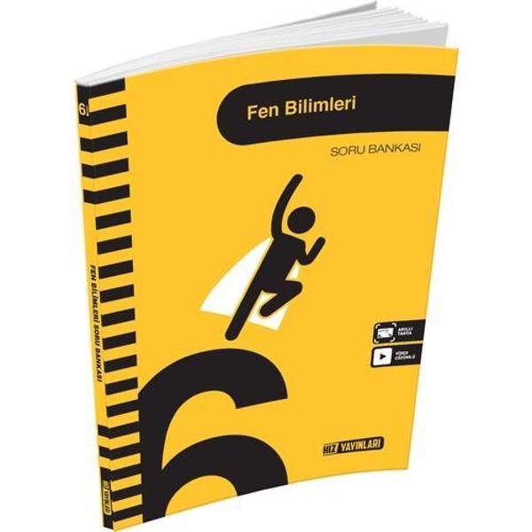 Hız Yayınları 6. Sınıf Fen Bilimleri Soru Bankası - Hız Yayınları - Image 1