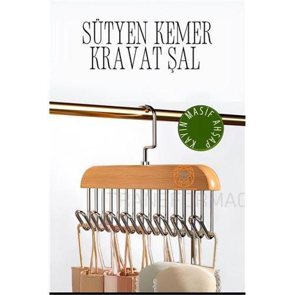  Dolap İçi Askı Sütyen Şal Kravat Kemer Çanta 720103 - Image 1