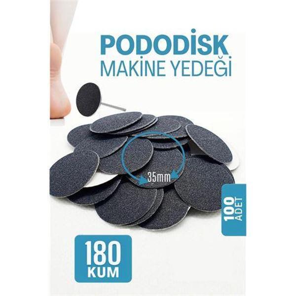 Modacar Pododisk - Nasır Sökücü Pedikür Makinesi Yedek Pedler 100 ADET - Image 1