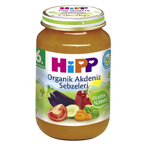 Hipp Organik Akdeniz Sebzeleri 190 Gr - Image 1