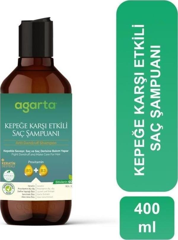 Agarta Doğal Kepeğe Karşı Şampuan 400 ml - Image 1