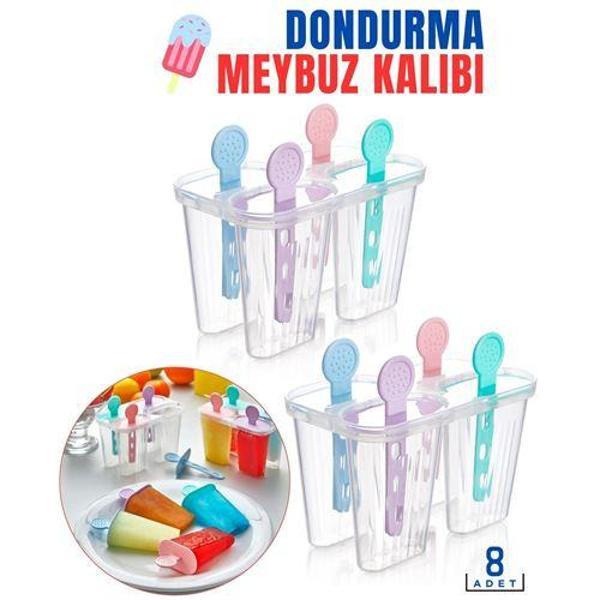  Dondurma Meybuz Kalıbı 8 Adet Bovezzo Design - Image 1