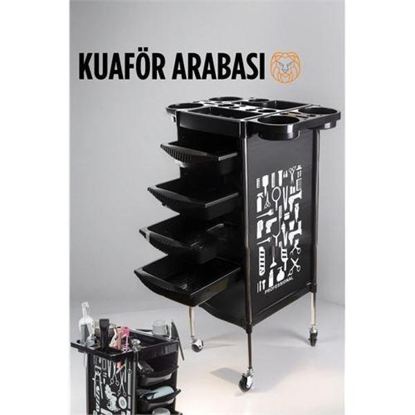 Modacar Raflı Kuaför Arabası Absolute Professional - Image 1