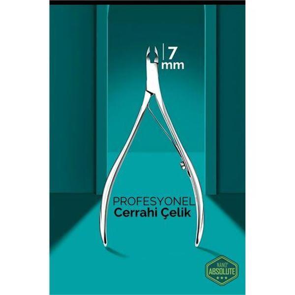 Modacar 7 mm Manikür Pedikür Makası - Et Makası - Kütikül Temizleyici Pens Profesyonel Cerrahi Çelik - Image 1