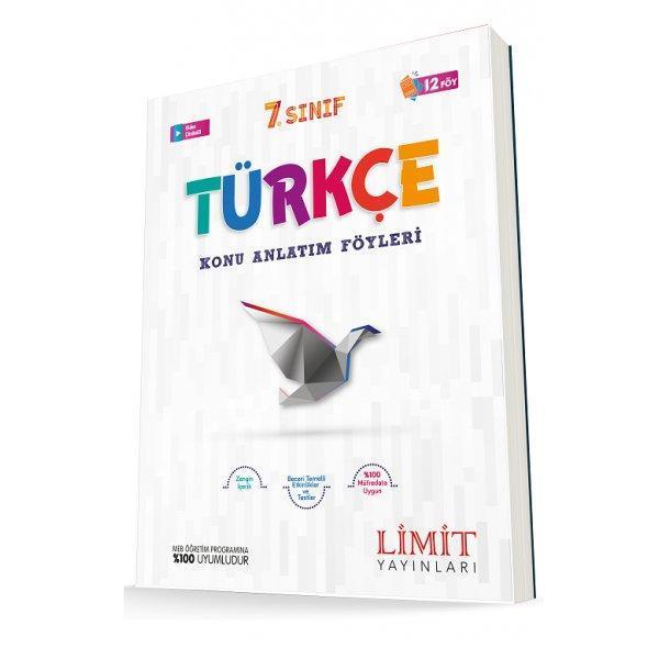 Limit Yayınları 7. Sınıf Türkçe Konu Anlatım Föyleri - Limit Yayınları - Image 1