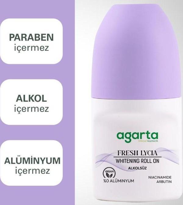Agarta Doğal Roll-On Fresh Lycia 50 ml - Image 1