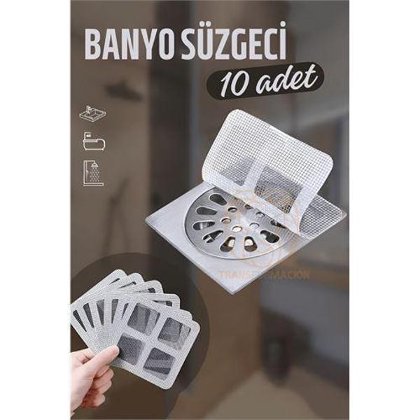 Banyo Gider Süzgeci 10 ADET - Image 1