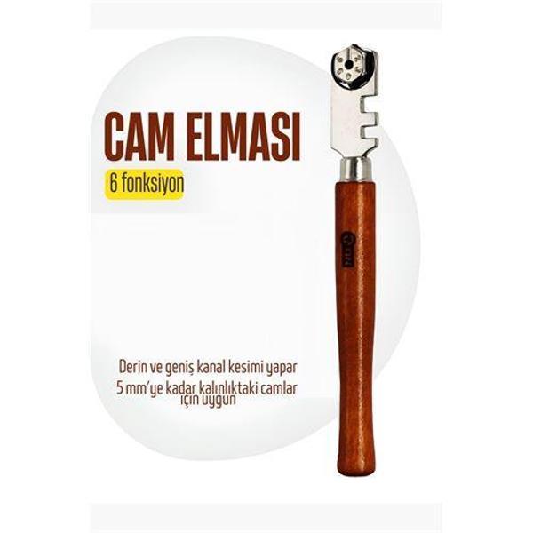  Elmas Cam Kesici - Kalem Tipi Cam Kesici Cam Kesme Elması - Image 1