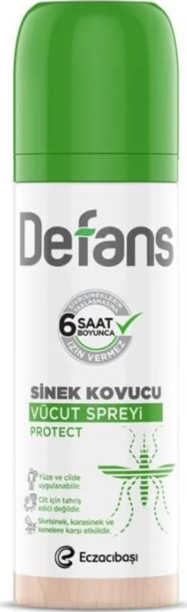 Defans Sinek Kovucu Vücut Spreyi Protect 100 ml - Image 1