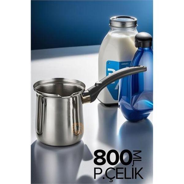  Paslanmaz Çelik Cezve 800 ml - Image 1