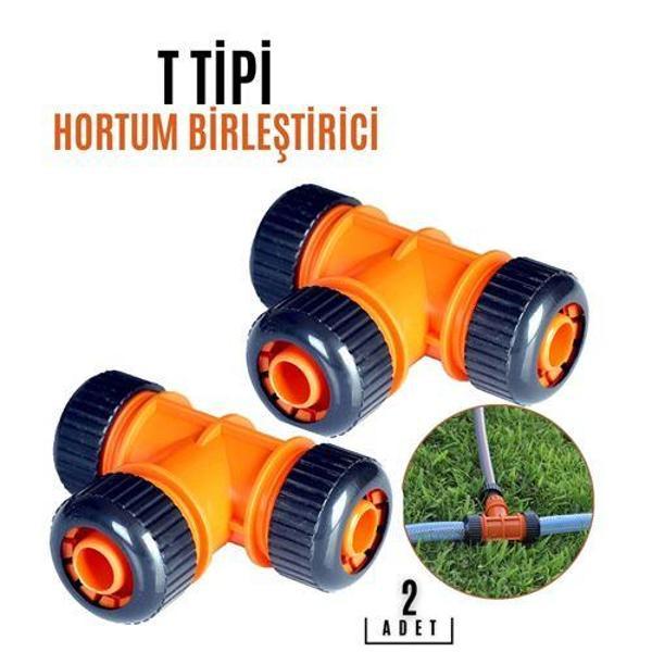   T TİPİ Hortum Birleştirici Aparat 2 ADET - Image 1