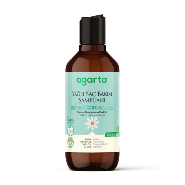 Agarta Yağlı Saç Bakım Şampuanı 400 ml - Image 1