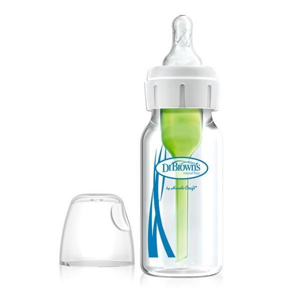 Dr.Brown's Cam Dar Ağız Biberon Antikolik 120 ml - Image 1
