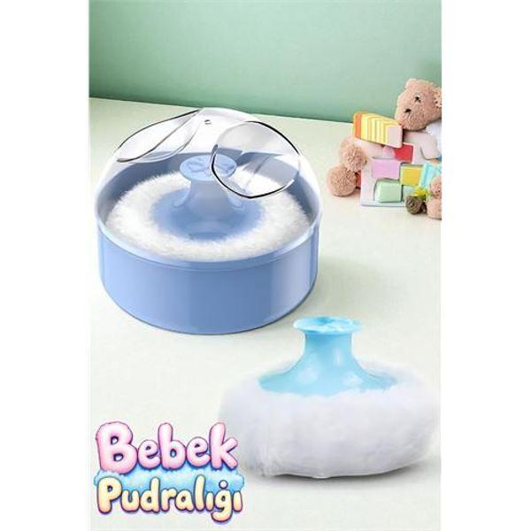 Modacar Bebek Pudralığı -  Puff Pudralık - Bebek Pudrası Pufu - Image 1