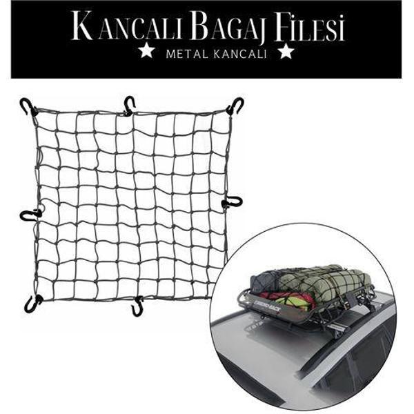  12 Kancalı 150 cmx190cm Bagaj Filesi - Image 1
