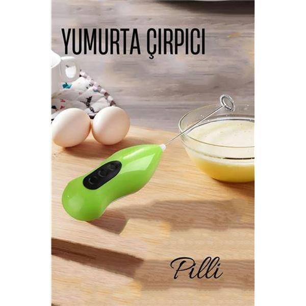  Pilli Yumurta Çırpıcı Mini Pilli Mixer Çırpıcı - Image 1