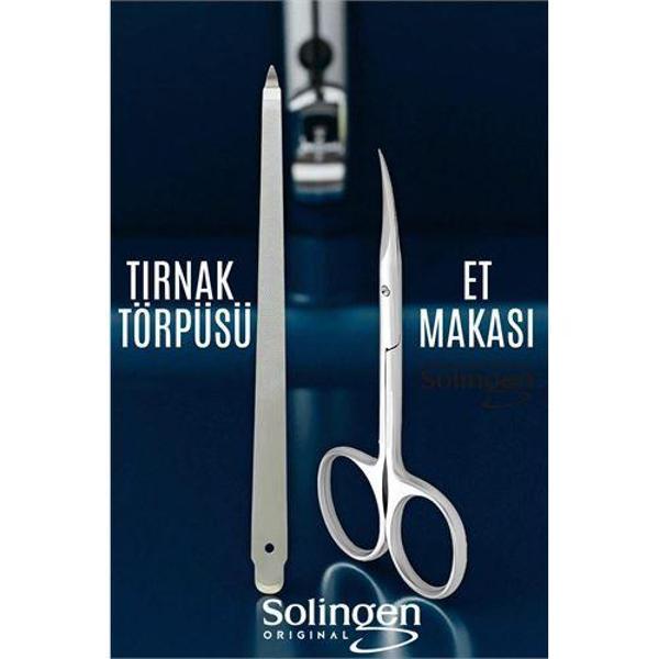 Modacar Tırnak Eti Makası Kavisli ve Profesyonel Çelik Törpü SETİ - Image 1
