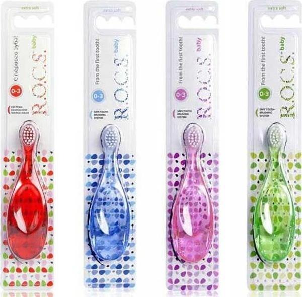 R.O.C.S.Baby Ekstra Soft Diş Fırçası 0-3 Yaş - Image 1