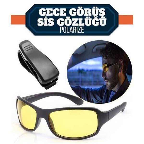  Gece Sürüş ve Sis Gözlüğü + Gözlük Tutucu Hediyeli - Image 1