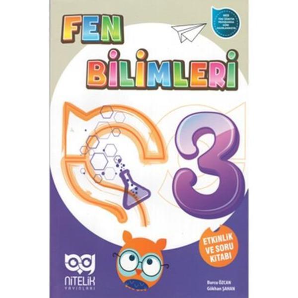 Nitelik Yayınları 3. Sınıf Fen Bilimleri Etkinlik Ve Soru Kitabı - Nitelik Yayınları - Image 1
