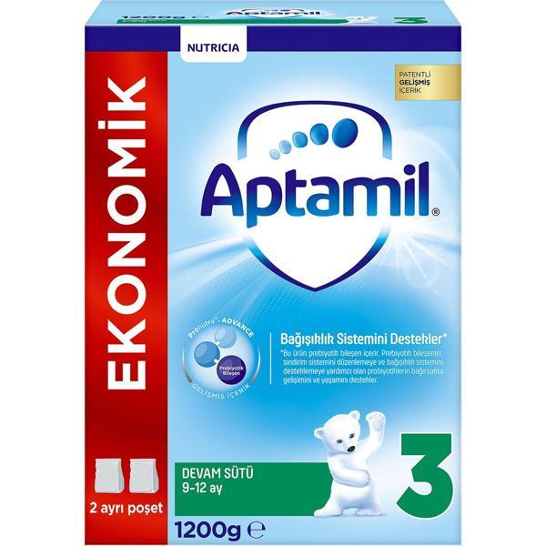 Aptamil Devam Sütü Maması No3 9-12 Ay 1200 Gr - Image 1