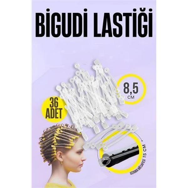  Bigudi Lastiği Perma Lastikleri 36 ADET - Image 1