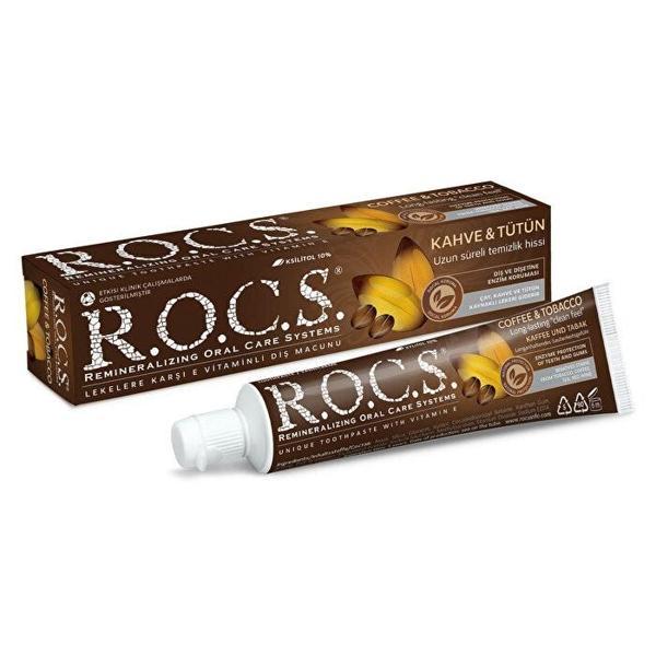 R.O.C.S.Kahve ve Tütün Lekelerine Karşı Diş Macunu 60ml - Image 1