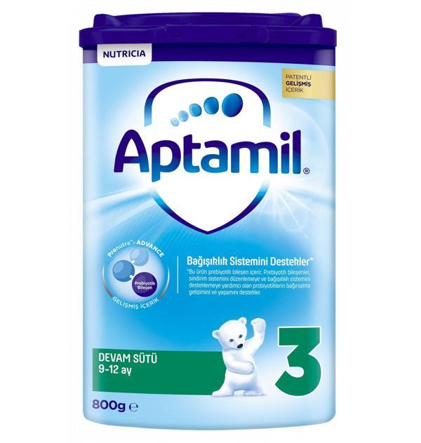 Aptamil Devam Sütü Maması No3 9-12 Ay 800 Gr - Image 1