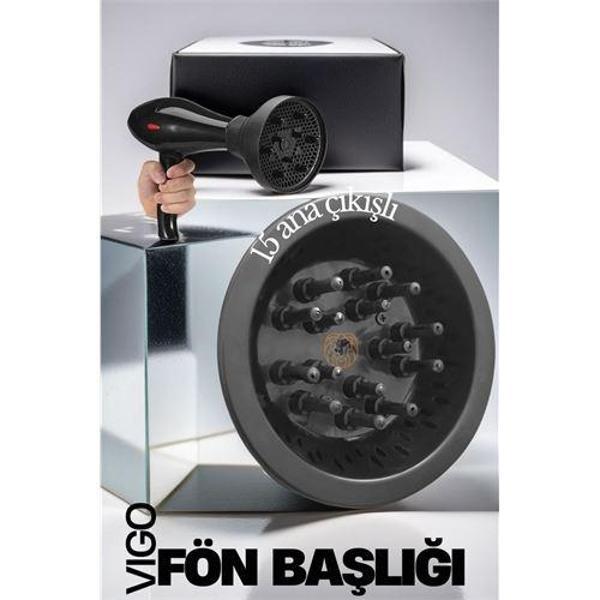  Profesyonel Fön Için Difüzör Vigo Başlık - Image 1