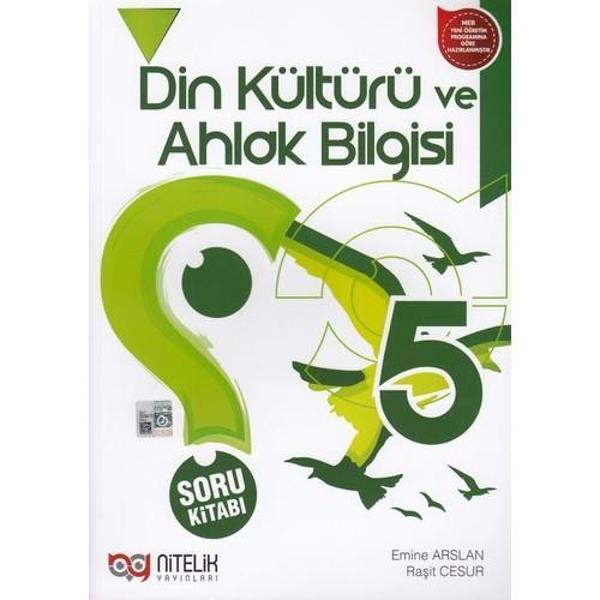 Nitelik Yayınları 5. Sınıf Din Kültürü Ve Ahlak Bilgisi Soru Kitabı - Nitelik Yayınları - Image 1